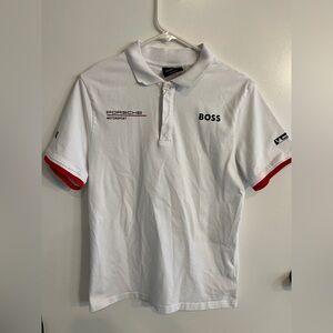 Mens size XS Official Porsche Motorsports Boss Polo